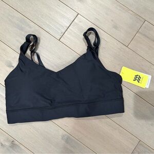 NWT: Black Sports Bra, size medium, All in Motion Brand